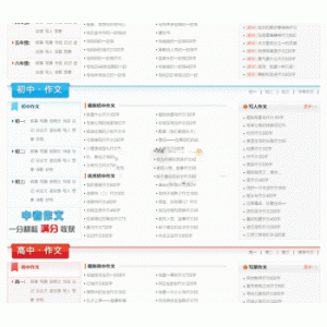 仿中国作文网 经典范论文网织梦CMS模板+会员系统